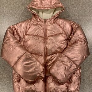 George Shiny Rose Gold Jacket